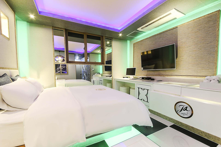Bedroom 4, Cheonan Star Self check-in Motel, Cheonan