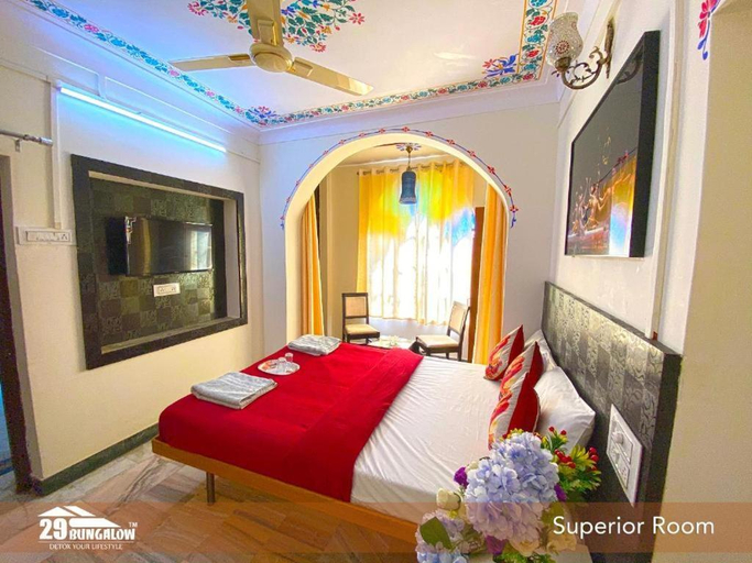Bedroom 4, 5BR Raj Karn Boutique Villa, Udaipur