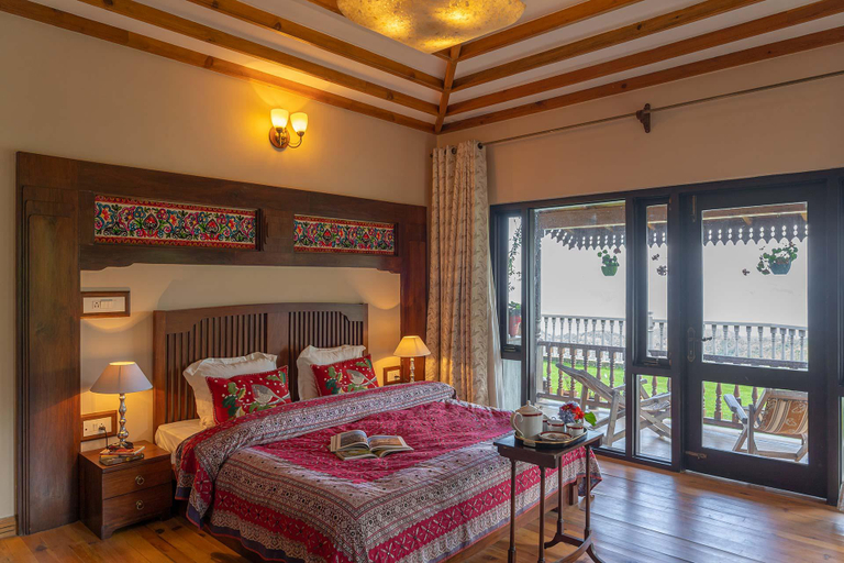 Bedroom 2, StayVista at Scenic Solitude, Nainital