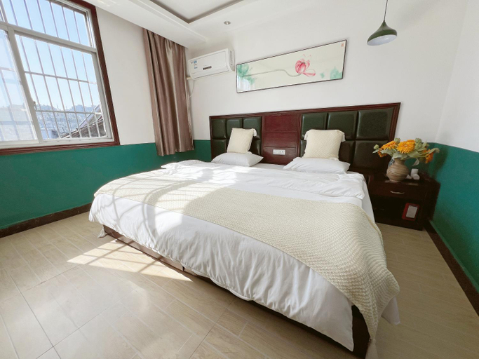 Bedroom 3, 云起山居庭院观景民宿, Xiangxi Tujia and Miao