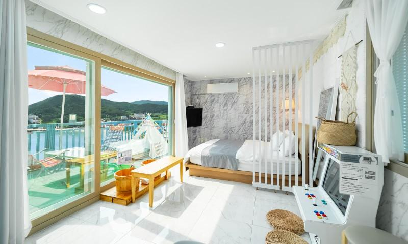Bedroom 2, Geojedo Pension Venecia, Geoje