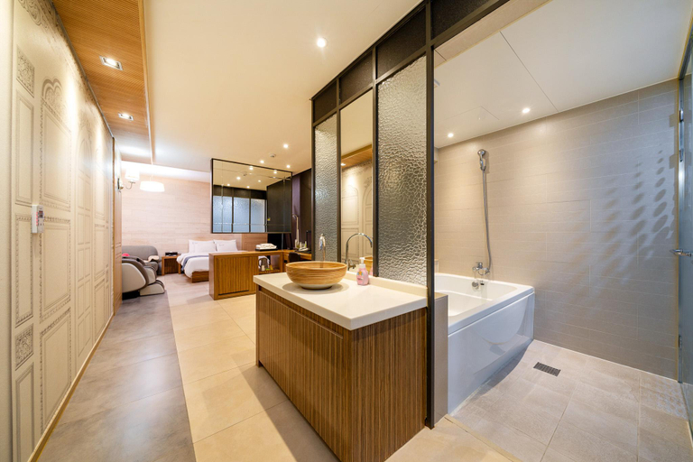 Bathroom, Gimpo Habibi Self check-in Motel, Gimpo