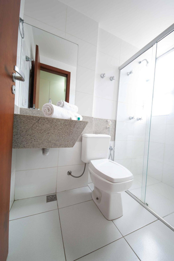 Bathroom 5, Premium Executive Itabira Hotel, Itabira