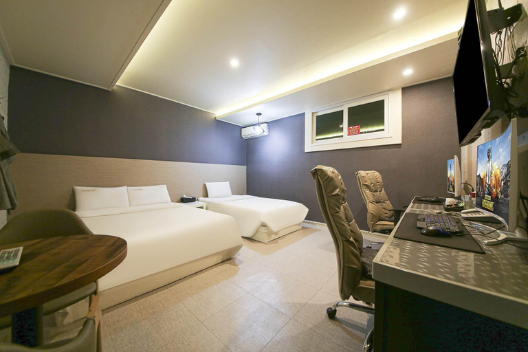 Bedroom 2, Chungju Healing Self Check-in Motel, Chungju