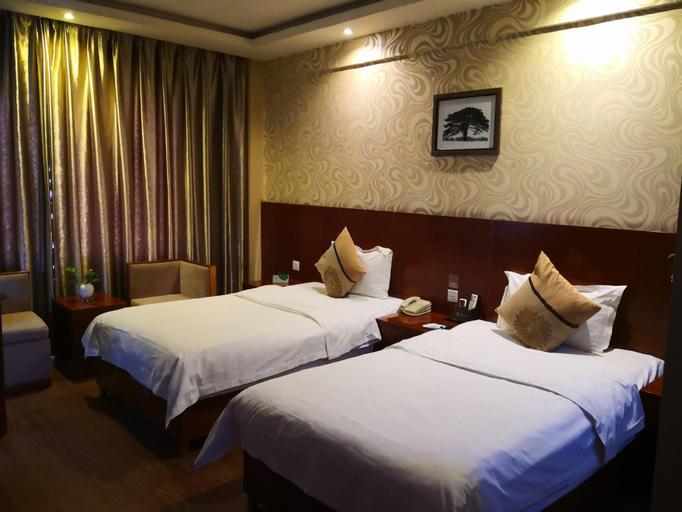 Bedroom 2, Tianrun Business Hotel, Baiyin