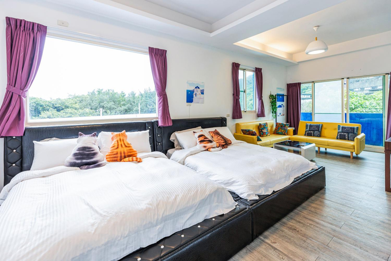 Bedroom 2, My Ocean Villa Yueya Tong Sea View Homestay, New Taipei City