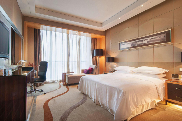 Bedroom 2, Yujian Shangpin  Hotel(Rose City Store), Shangrao