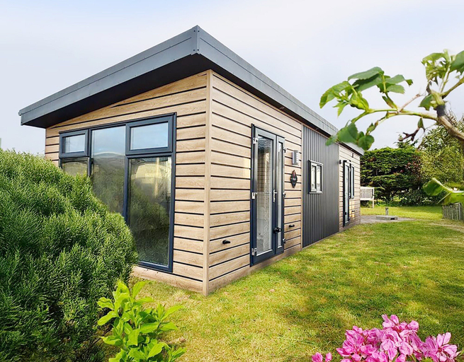 Exterior, Comfortable Family Chalet in Hollum, Ameland
