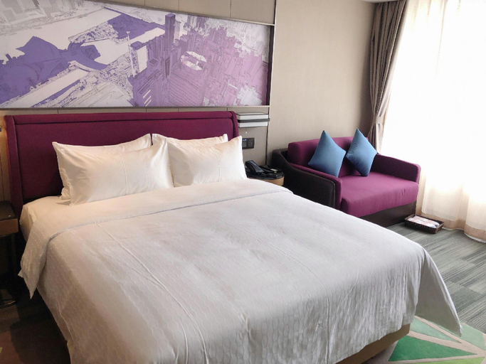 Bedroom 2, 広州白雲大道北ハンプトン イン(广州白云大道北希尔顿欢朋), Guangzhou
