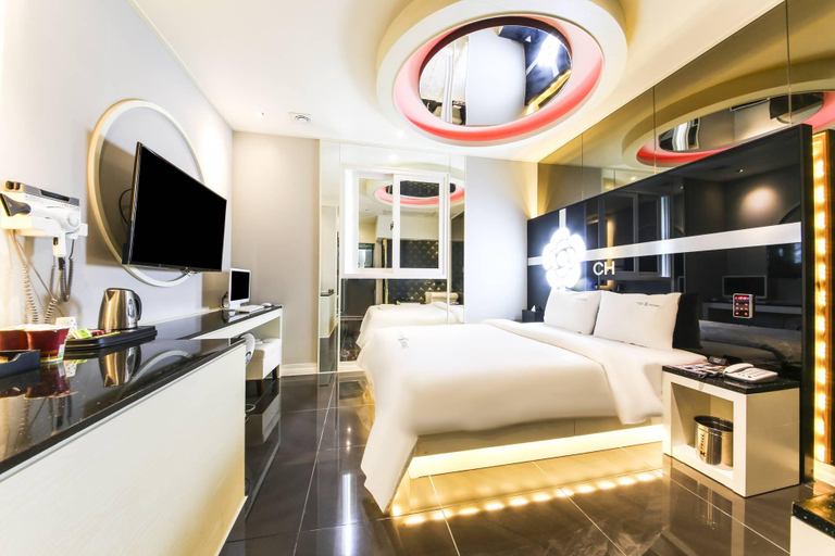 Bedroom 4, Yecheon K Self Check-in Motel, Yecheon