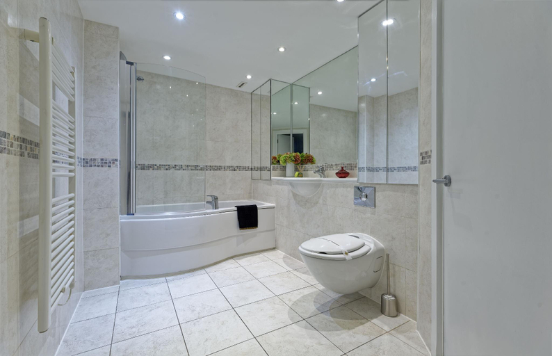 Bathroom 3, Fitzrovia apartments by DMONTRIO, London