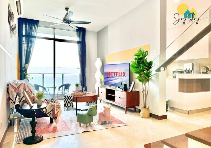 3, SilverScape Melaka/ 3BR/ 6-10 pax/Bathtub/Seaview/ Infinity Pool/ Jonker St, Malacca City