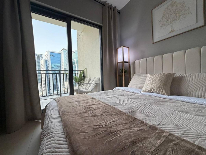 Bedroom 2, Zada Tower 1BR with view on Business Bay, Dubai