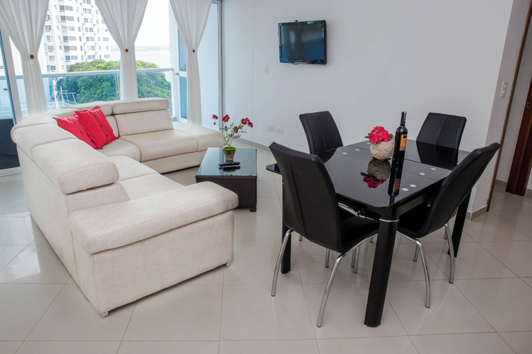 Living area 2, Baru Nativa Beach Apartments, Cartagena de Indias