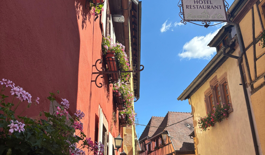 Front of property, Le Sarment d'Or, Haut-Rhin