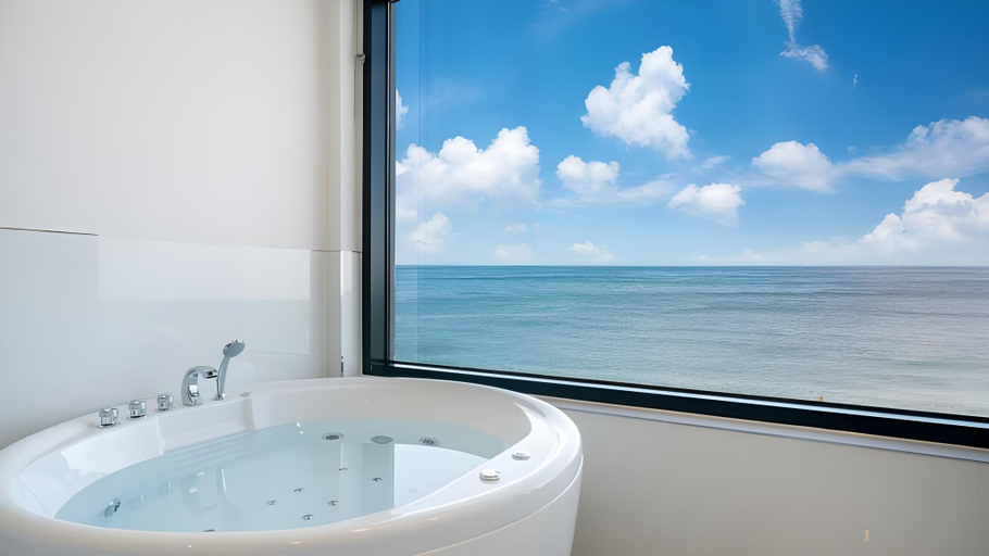 Bathroom, Gangneung Staybada Pension, Gangneung