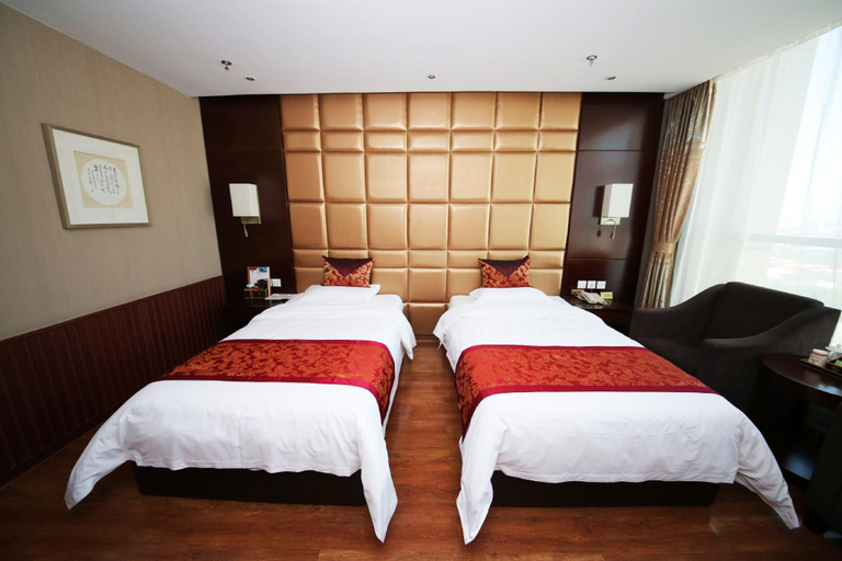 Bedroom 2, Yuanping Hotel, Cangzhou