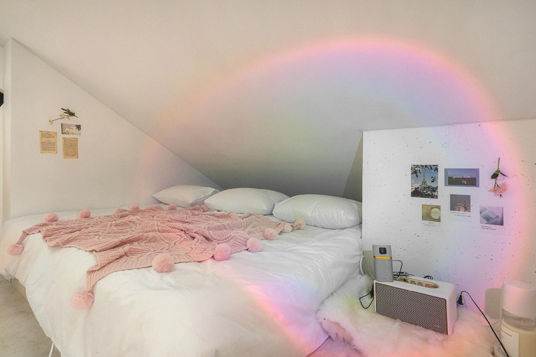 Bedroom, Daebudo White Cube Pension, Hwaseong