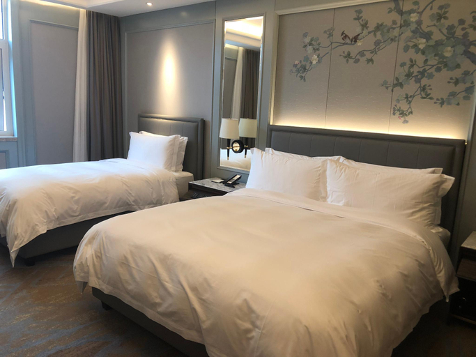 Bedroom 2, Senran Wutong Hotel, Taizhou