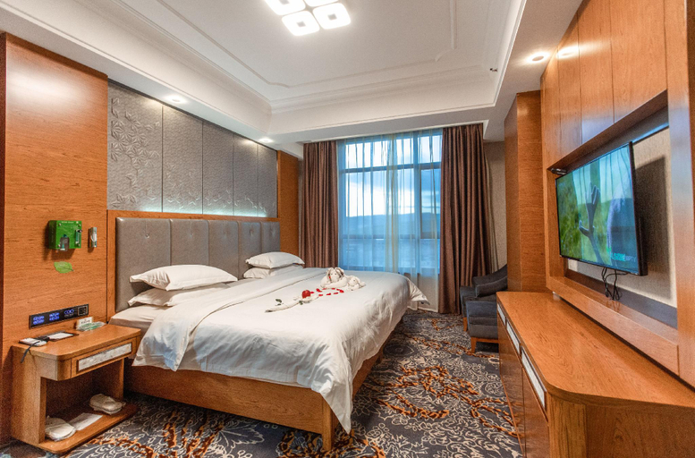 Bedroom 2, Current City Prairie International Hotel, Gannan Tibetan