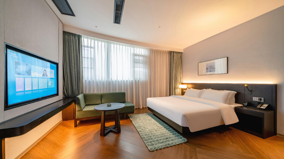 Bedroom 2, Dezheng Hotel (Chengdu Huayang Sihe Subway Outlet), Chengdu