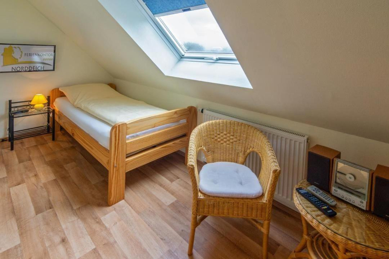 Bedroom 2, Holiday apartment Deichblick, Aurich