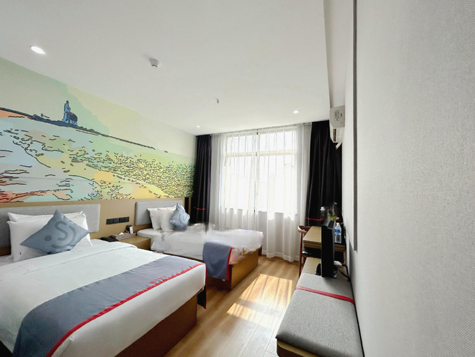 Bedroom 2, Junyi Hotel (Linyi City Bus Station), Linyi