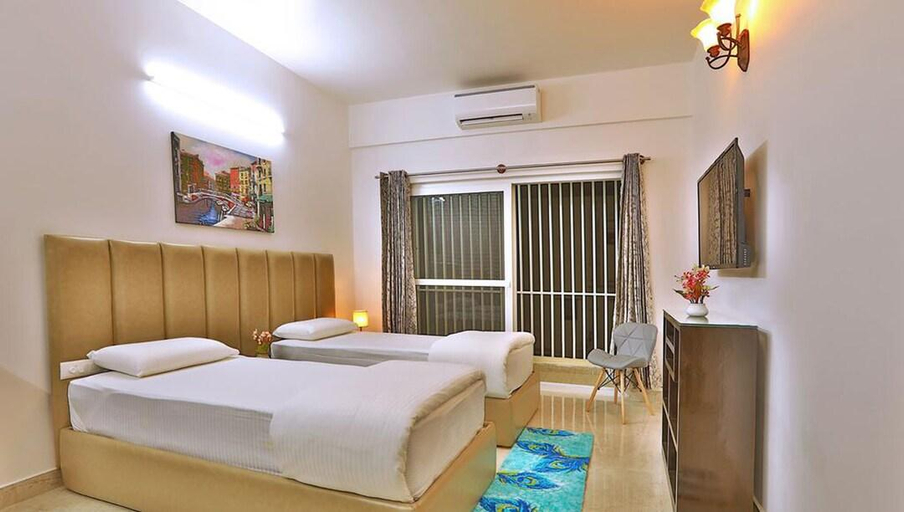 Bedroom, North Comforts, Bangalore