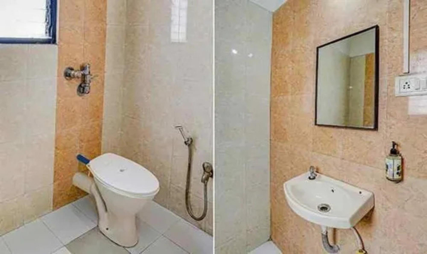 Bathroom 4, FabHotel Destination 42, Pune