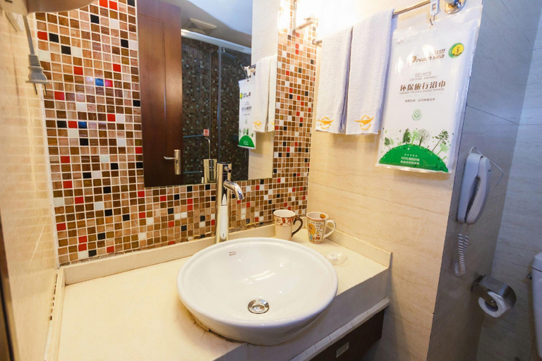 Bathroom 3, Zhejiang Xiangyuan Hotel (Wulin Square), Hangzhou