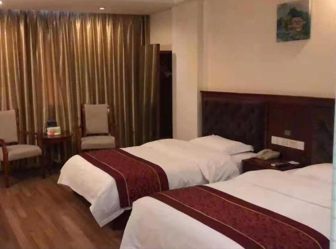 Bedroom 2, GreenTree Inn (Yangzhou Hanjiang Development Zone University City), Yangzhou