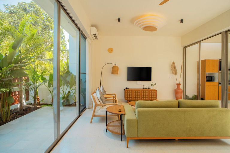 Living area 4, ELIVAAS Mirai Aries 3 BHK Retreat, North Goa