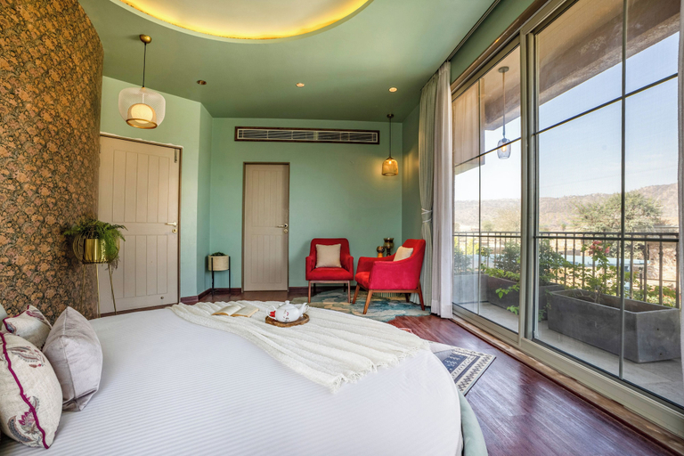 Room 3, ELIVAAS Noahs Ark 3BHK Villa with Pool, Jaipur