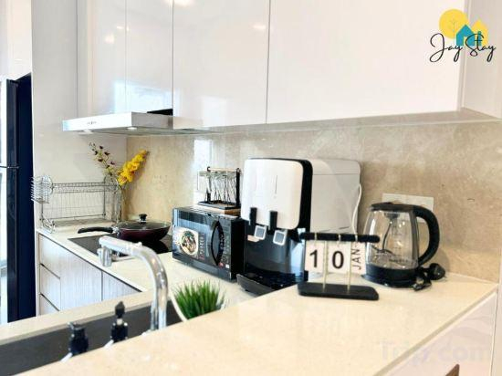 4, SilverScape Melaka/ 3BR/ 6-10 pax/Bathtub/Seaview/ Infinity Pool/ Jonker St, Malacca City