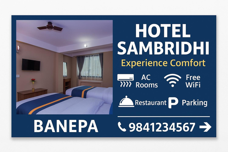Bedroom, Hotel Sambridhi, Bagmati