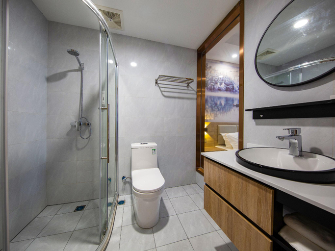 Bathroom 3, Jinhao Business Hotel, Changzhou, Changzhou