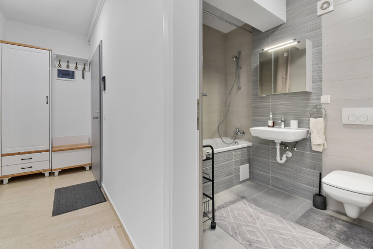Bathroom 3, Karina 2BDR Apartment, Brasov