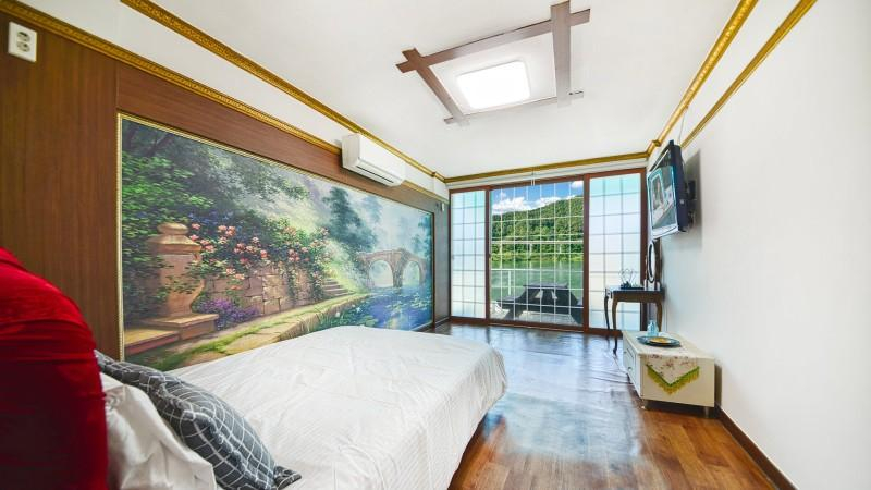 Bedroom 3, Chuncheon Allday Pension, Gapyeong