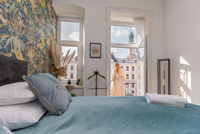 Bedroom 2, V62 studio apartments- Downtown Sopron, Sopron-Fertőd