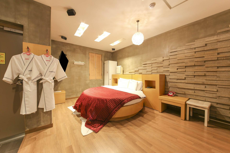 Bedroom 3, Wanju Cacao Self Check-in Motel, Jeonju