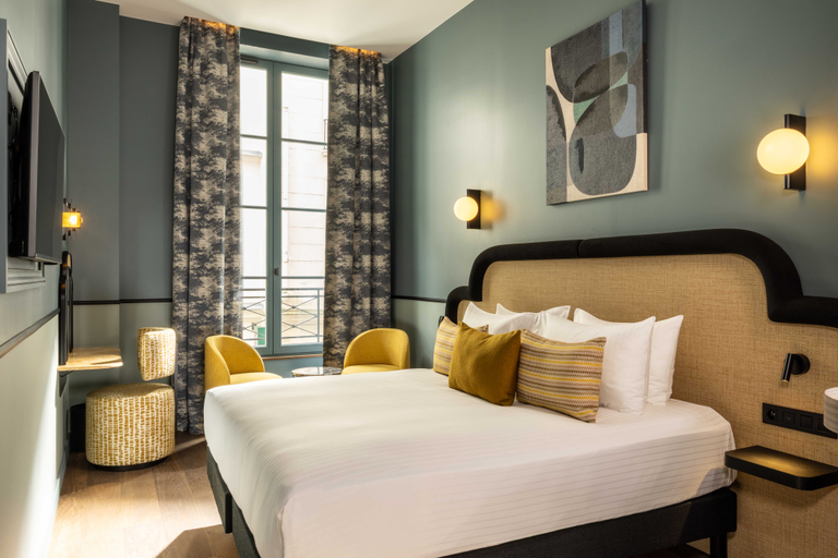 Bedroom 2, Hotel Le 6 Tiquetonne, Paris