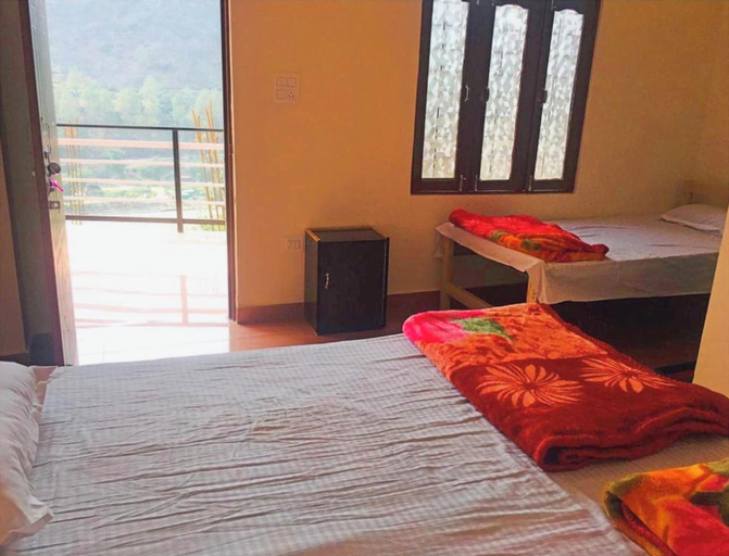 View from room 3, Hotel Amba Niwas Home Stay Uttarkashi, Uttarkashi