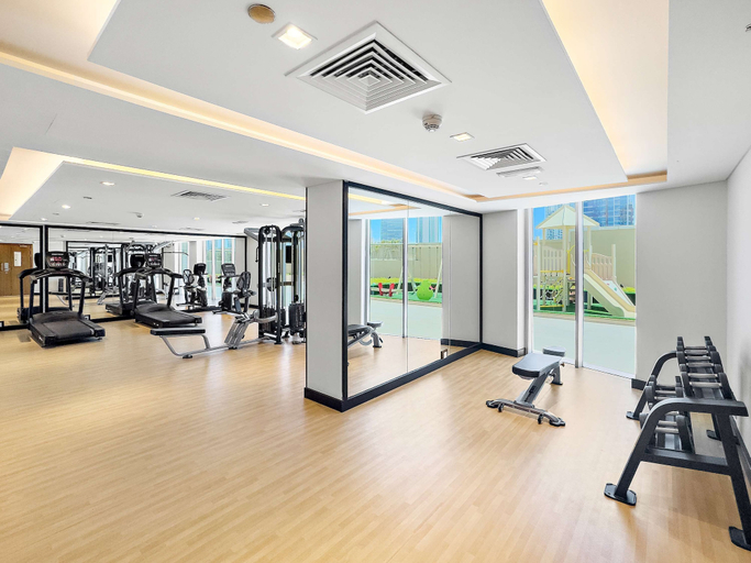 Room 3, Silkhaus Modern 2bdr Flat in Julphar Tower, Abu Dhabi City