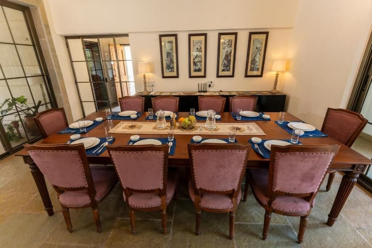 Dining, ELIVAAS Casa Mocha Exquisite 5BHK Villa, Raigarh