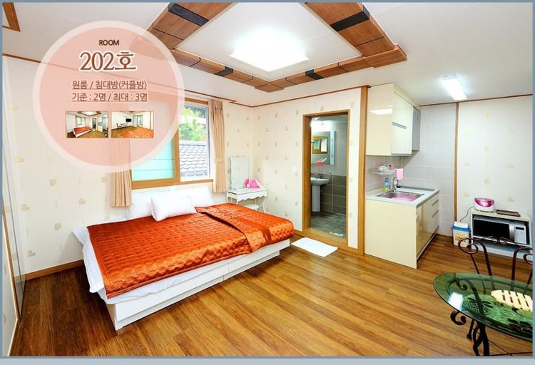 Bedroom 2, Miryang Ice Valley Cable Car Pension, Cheongdo
