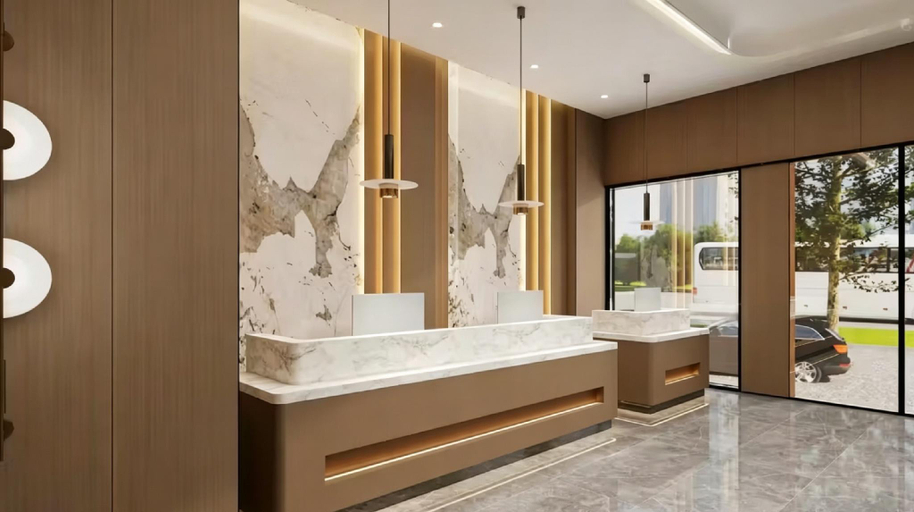 Bathroom 4, Weifudun Apartment (Xiaobei Metro Station Linghu Building Branch), Guangzhou