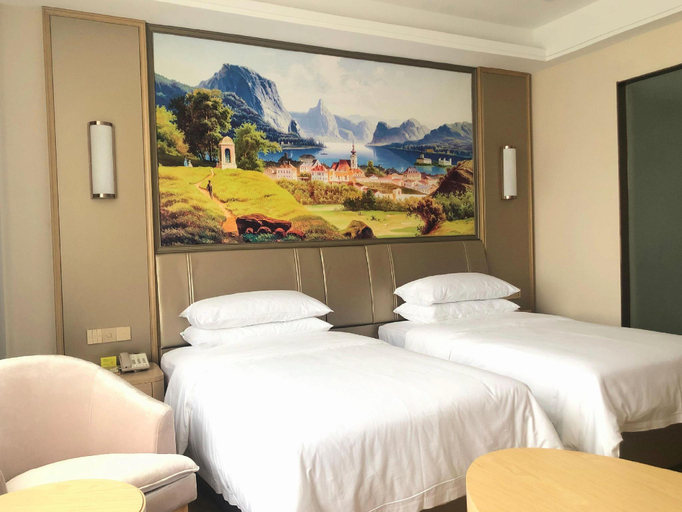 Bedroom 2, ウィーンホテル（呉忠高速鉄道駅）(维也纳酒店（吴忠高铁站店）), Wuzhong
