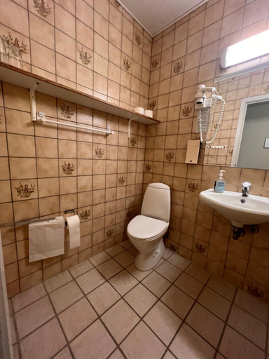 Bathroom 3, Hotel Margrethe, Vejle