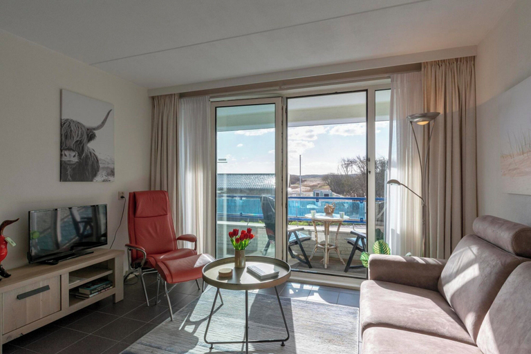 Living room 4, Studio in Groote Keeten by the Beach, Zijpe