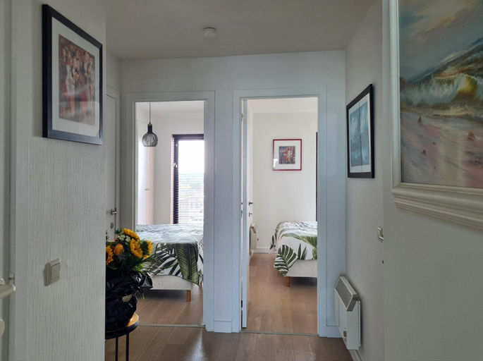 Room 3, Apartment by North Sea With Ocean Views, West-Vlaanderen